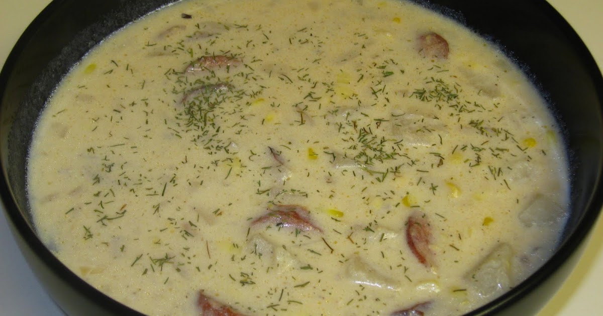 Fabulously Delicious Corn and Kielbasa Chowder