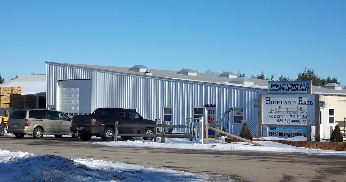 amish community Highland Lumber