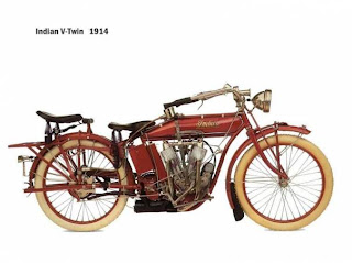 Motor Indian V-Twin 1914