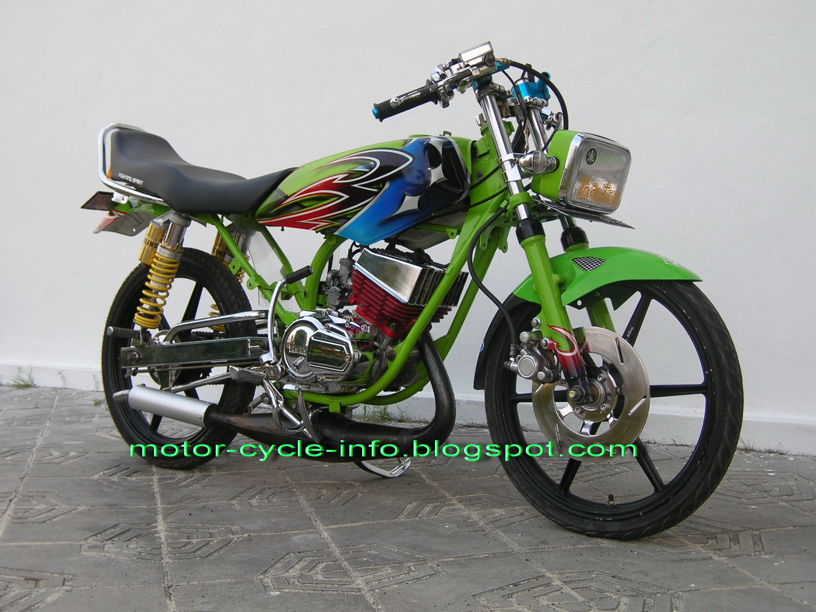 Modifikasi Yamaha Rx King Air Brush Modifikasi Motor Yamaha