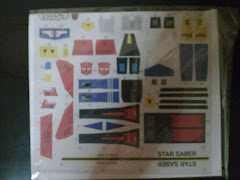 Anyone interested in Star saber Decal sticker??