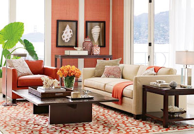 Coral Accent Wall