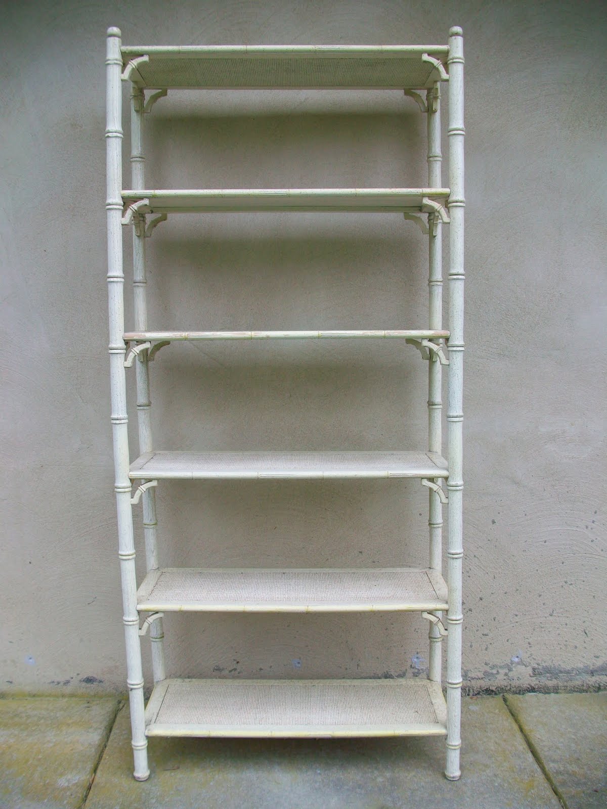 bamboo bookshelf