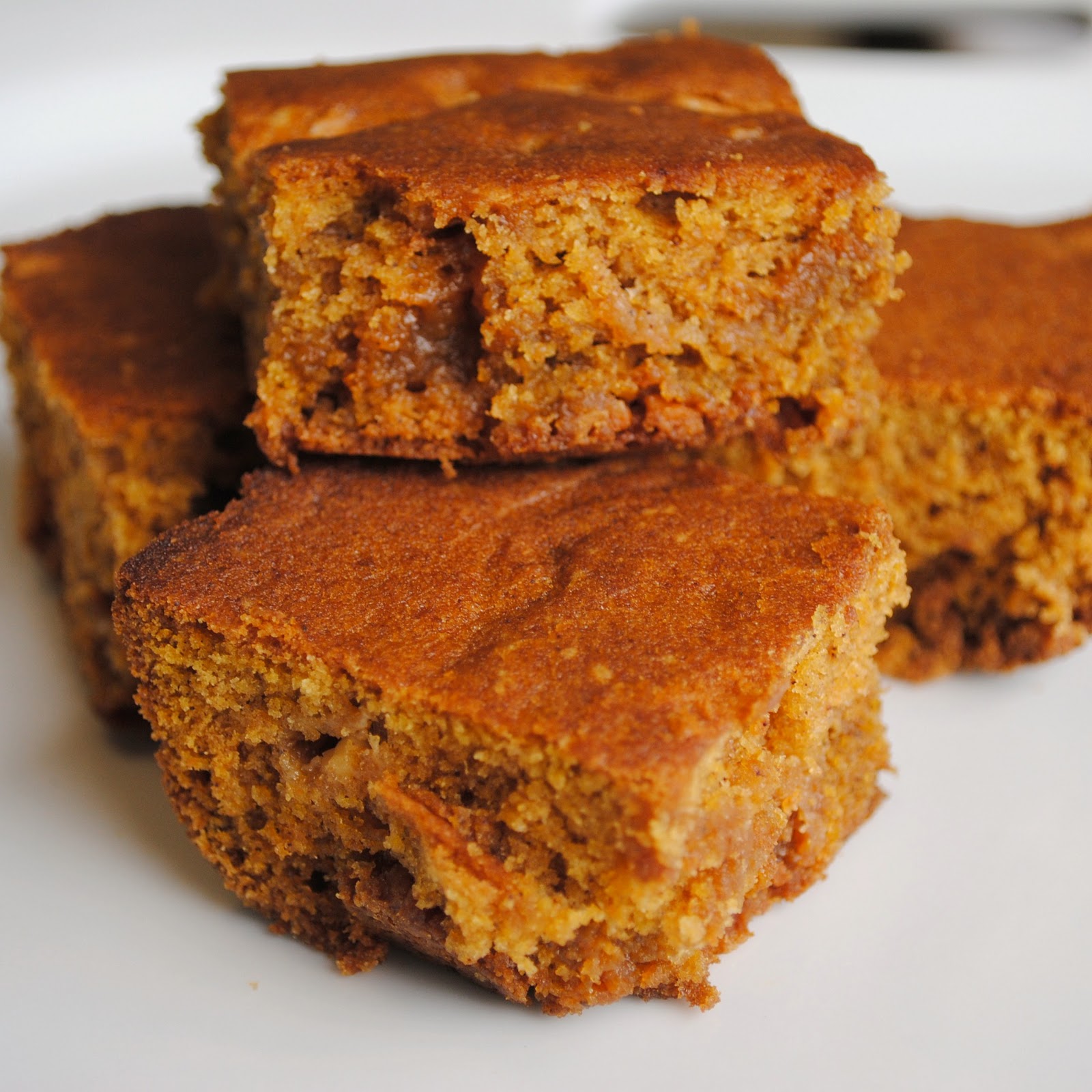 Homemade By Holman Butterscotch Pumpkin Blondies