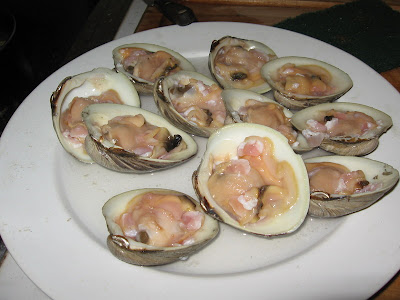 Clams are the only food that