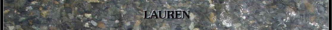 ... lauren ...