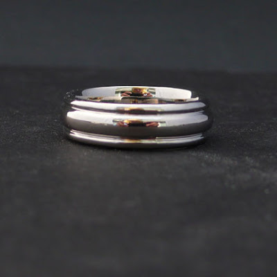  on the wax for a pair of cufflinks They are to match this wedding band