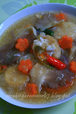 Secubit Garam Sup Tauhu Lembut Telur