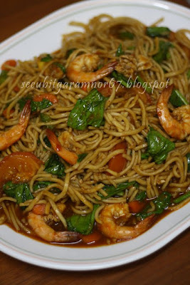 Secubit Garam Mee Siput Goreng