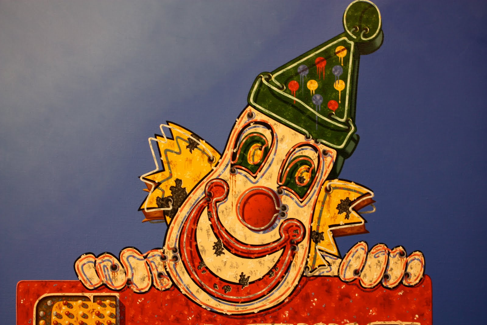 MARK OBERNDORF FINE ART: Circus Drive-In - Wall, New Jersey