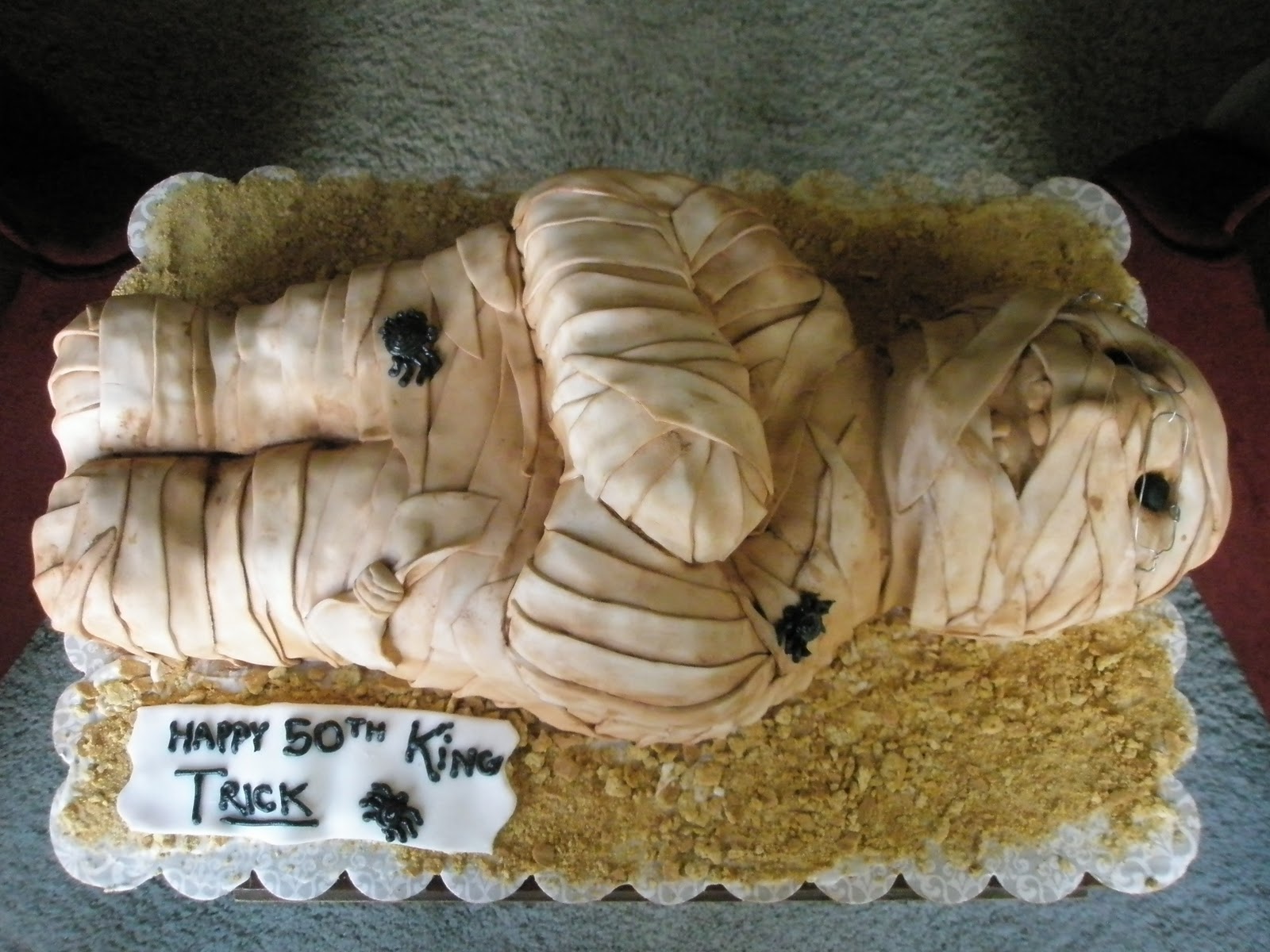 mummy cake