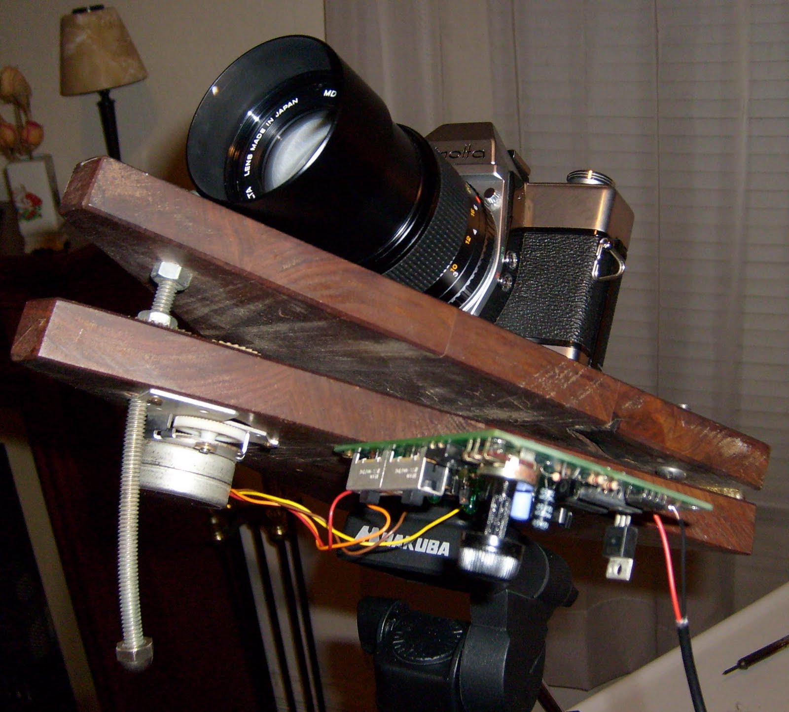 Urban Astronomy: One of several old Barn Door Trackers...