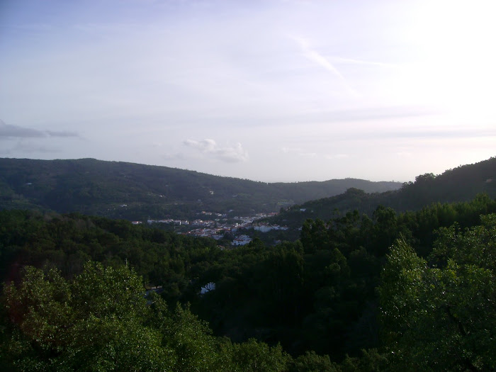 MONCHIQUE VISTO DE LONGE DE NORTE PARA SUL