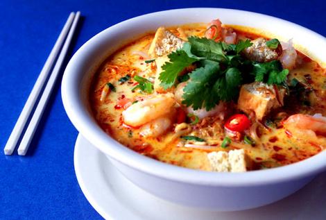 wallpaper Siam Laksa or Laksa laksa noodles. wallpaper Siam Laksa or Laksa