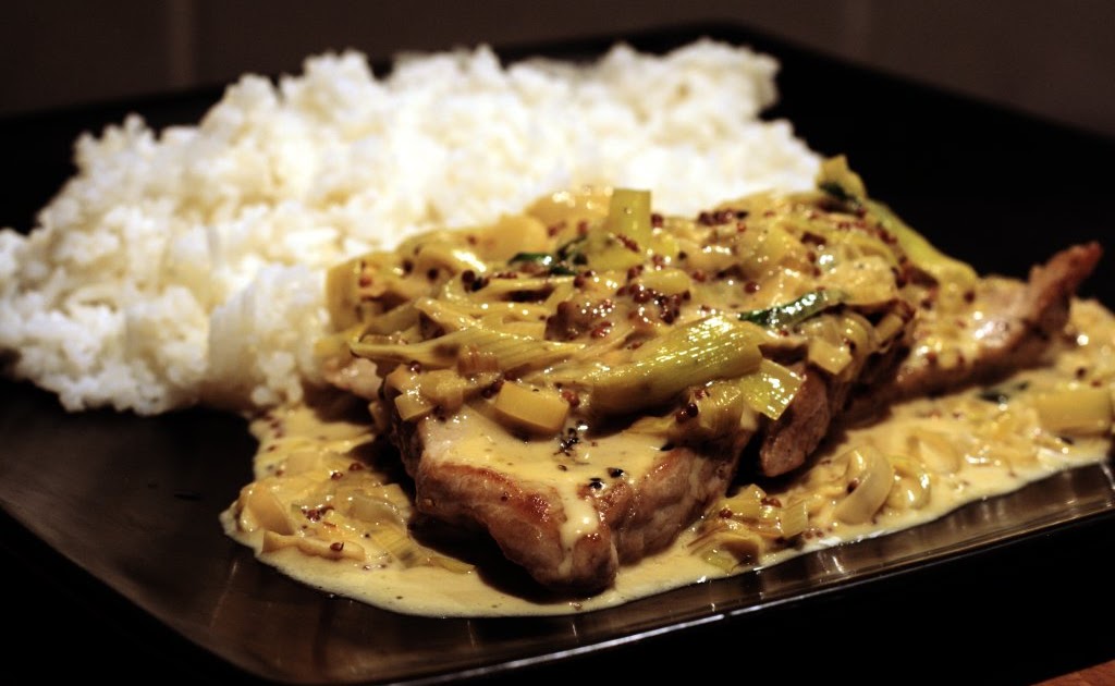 Freestyle Cookery Recipe Pan fried pork escalopes with rice and a