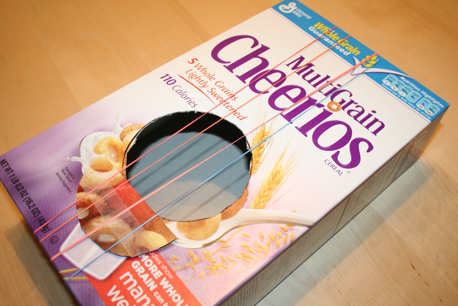 Burgin's Block: Cereal Box Guitar