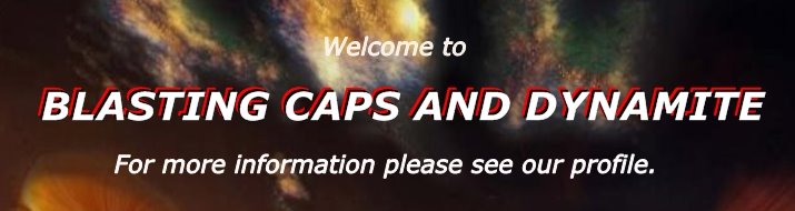 BLASTING CAPS AND DYNAMITE