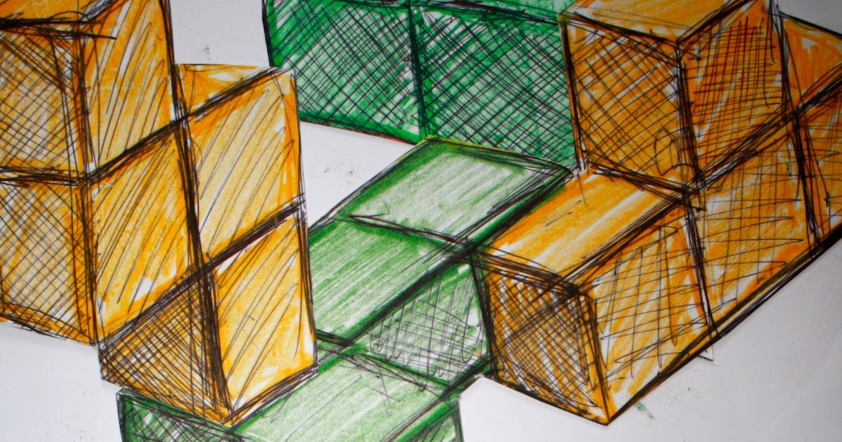 Ben Knights Art Stacked Tetris Cubes