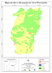 Mapa de Uso e Ocupação da Terra-Pirenópolis-GO.
