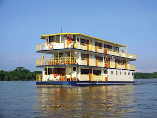 Hotel flotante en Ecuador