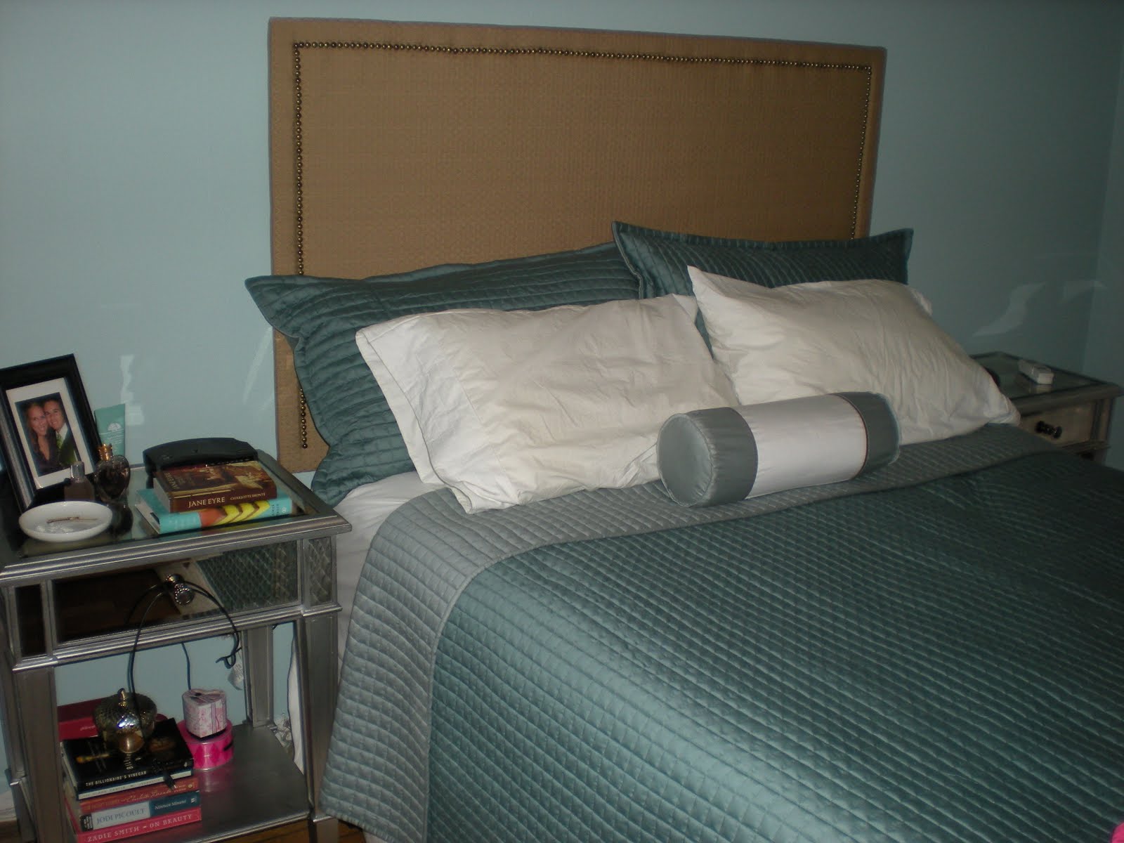 Inspiration and Rough Drafts DIY Upholstered Headboard