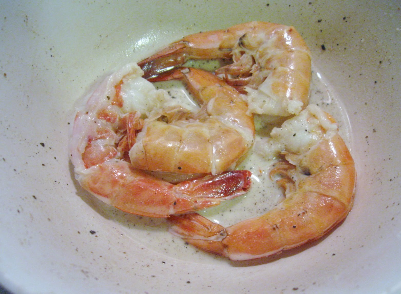 Tinkering with Dinner Salt baked shrimp