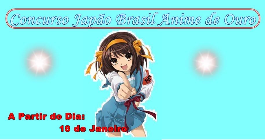 Concurso Japão Brasil Anime de Ouro