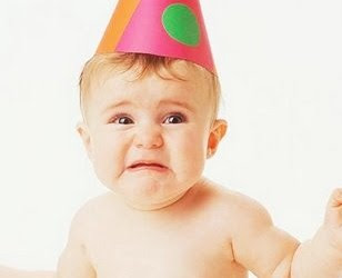 Image result for sad + party hat + photos