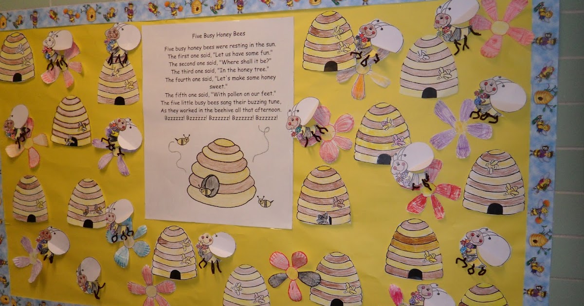 Miss Dender's Busy Bees Honey Bees Bulletin Board