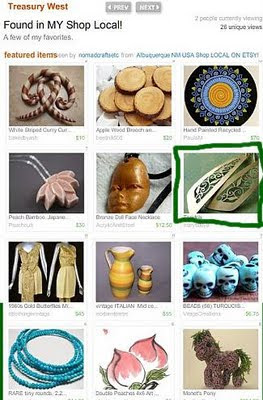 Etsy Treasury