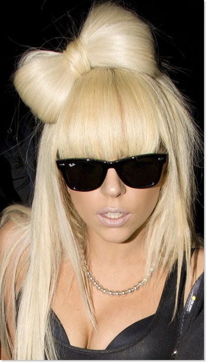crazy lady gaga hairstyles. Lady Gaga#39;s Bubble Dress.