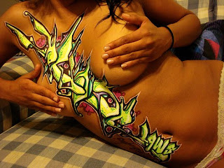 Graffity In Body Nude