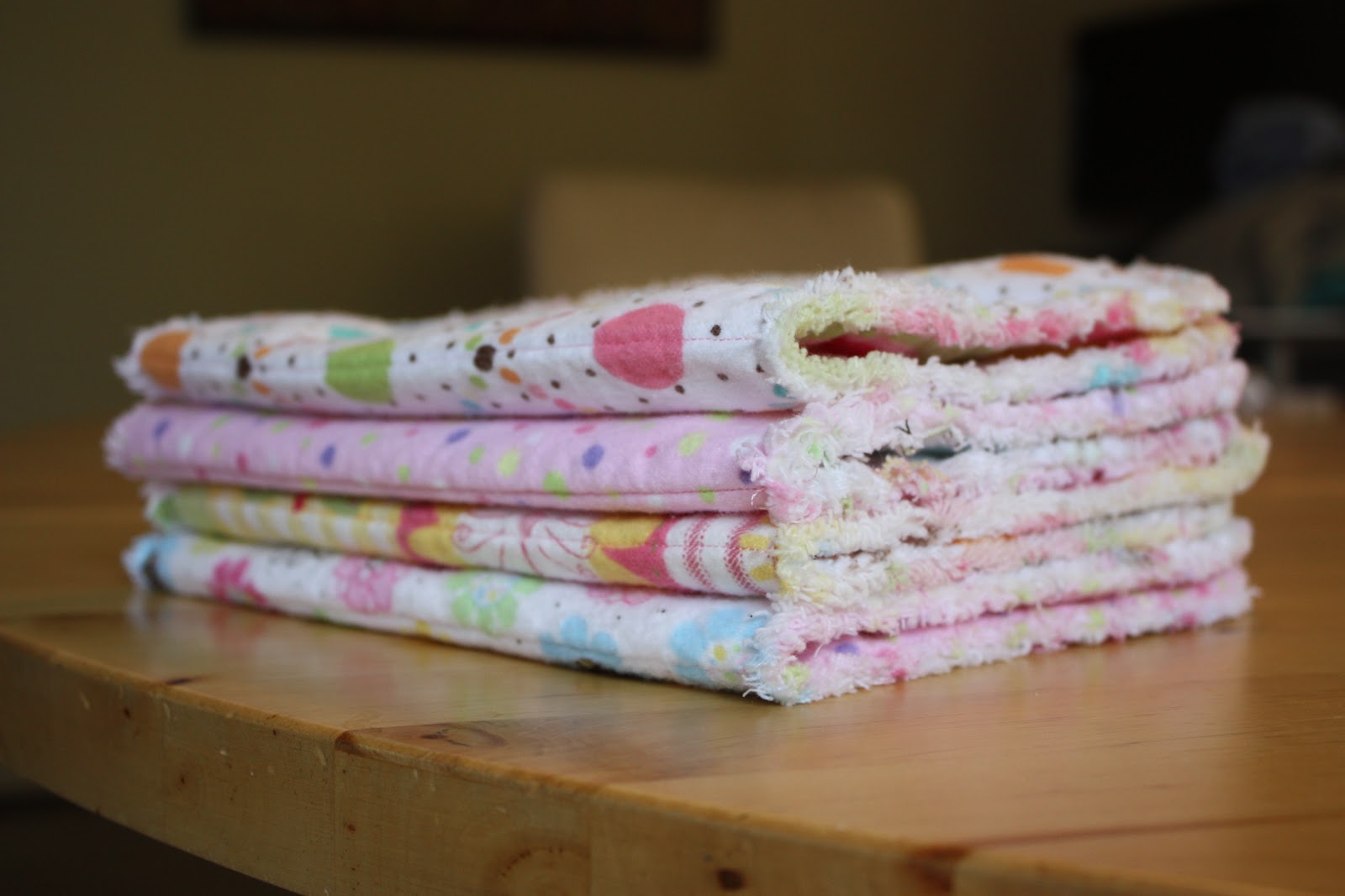 Nug Buns Burp Cloths Tutorial from Homemade by Jill