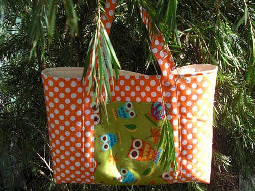 freebies for crafters tote bag tutorialfree pdf pattern tote bag sewing patterns 500x375 Tote%2Btutorial%2Bcomplete%2Bbag Tote Bag Sewing Patterns