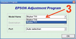 Atasi Printer Epson Stylus T11 Blinking dengan Resetter