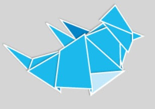 Origami Twitter Icon