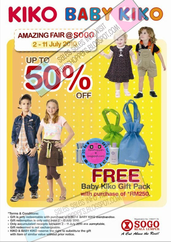 KIKO & Baby Kiko Amazing Fair 2 July 11 July 2010