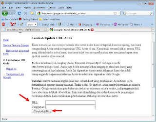 Cara mendaftarkan Web / blog kedalam mesin pencari Om+google