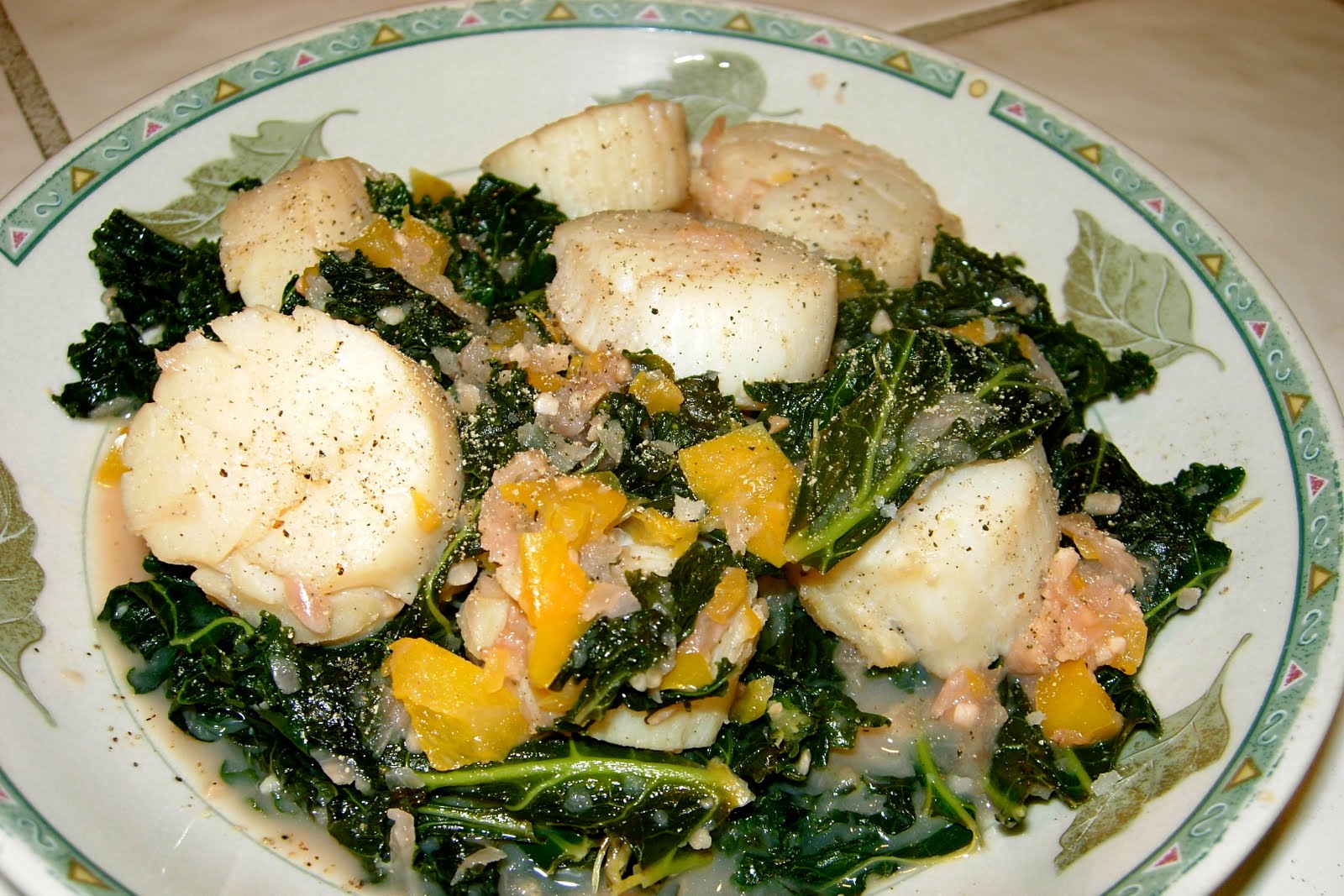 CFSCC presents EAT THIS! Quick Sauteed Scallops & Kale Dinner