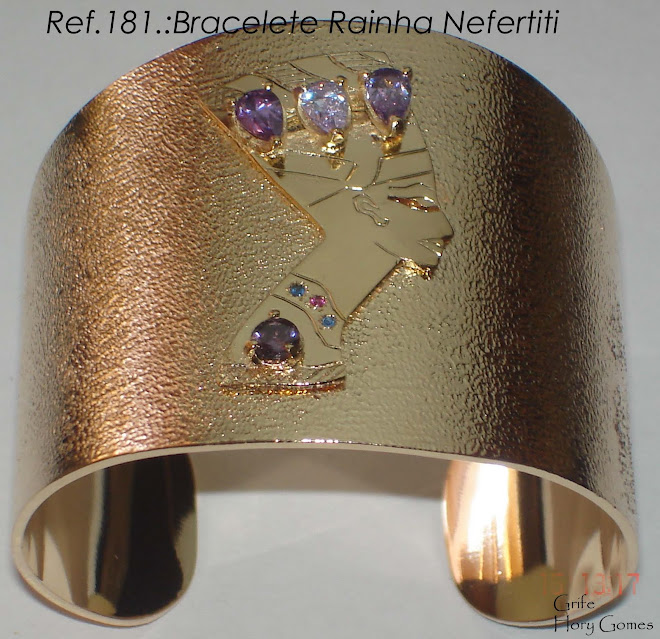 Ref.181.:Bracelete Rainha Nefertiti