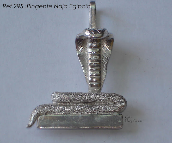 Ref.295.:Pingente Naja Egípcia