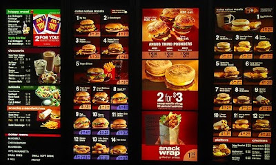 Mcdonalds Uk Menu
