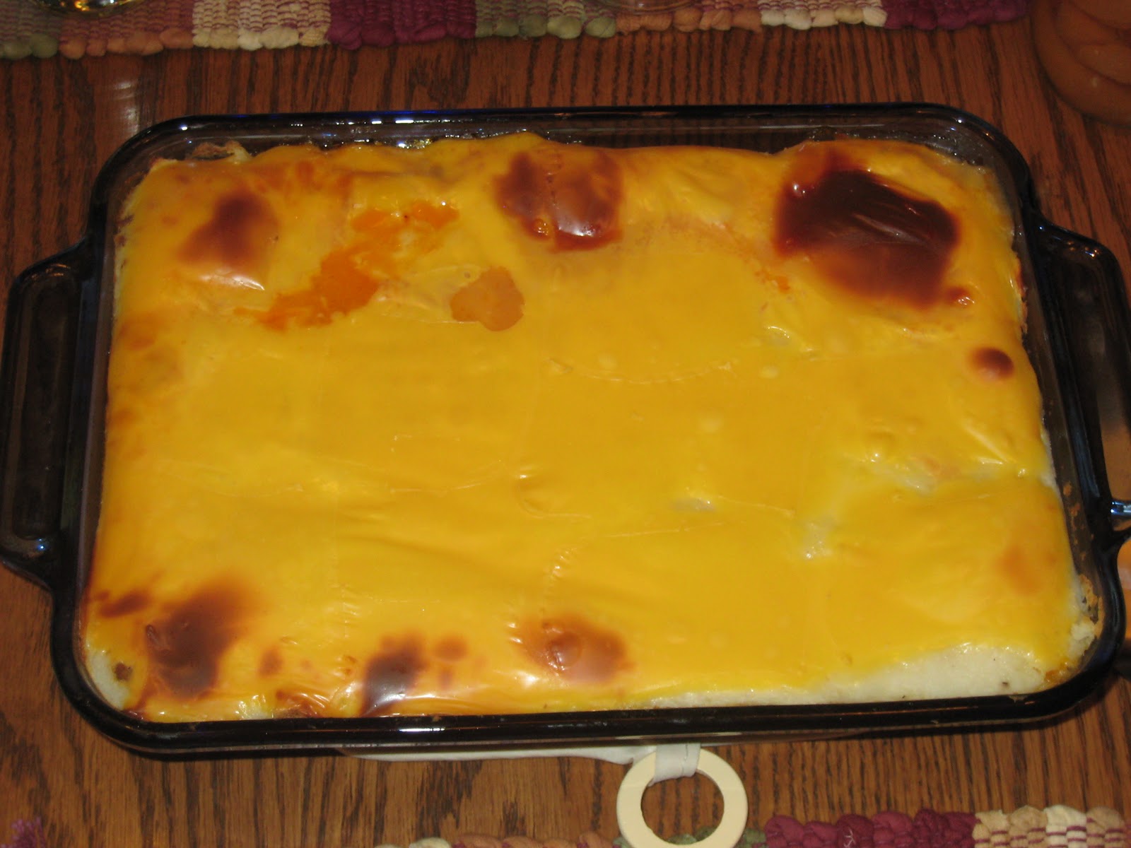 Hamburger Pie ("Favorite Casserole") Just Take A Bite