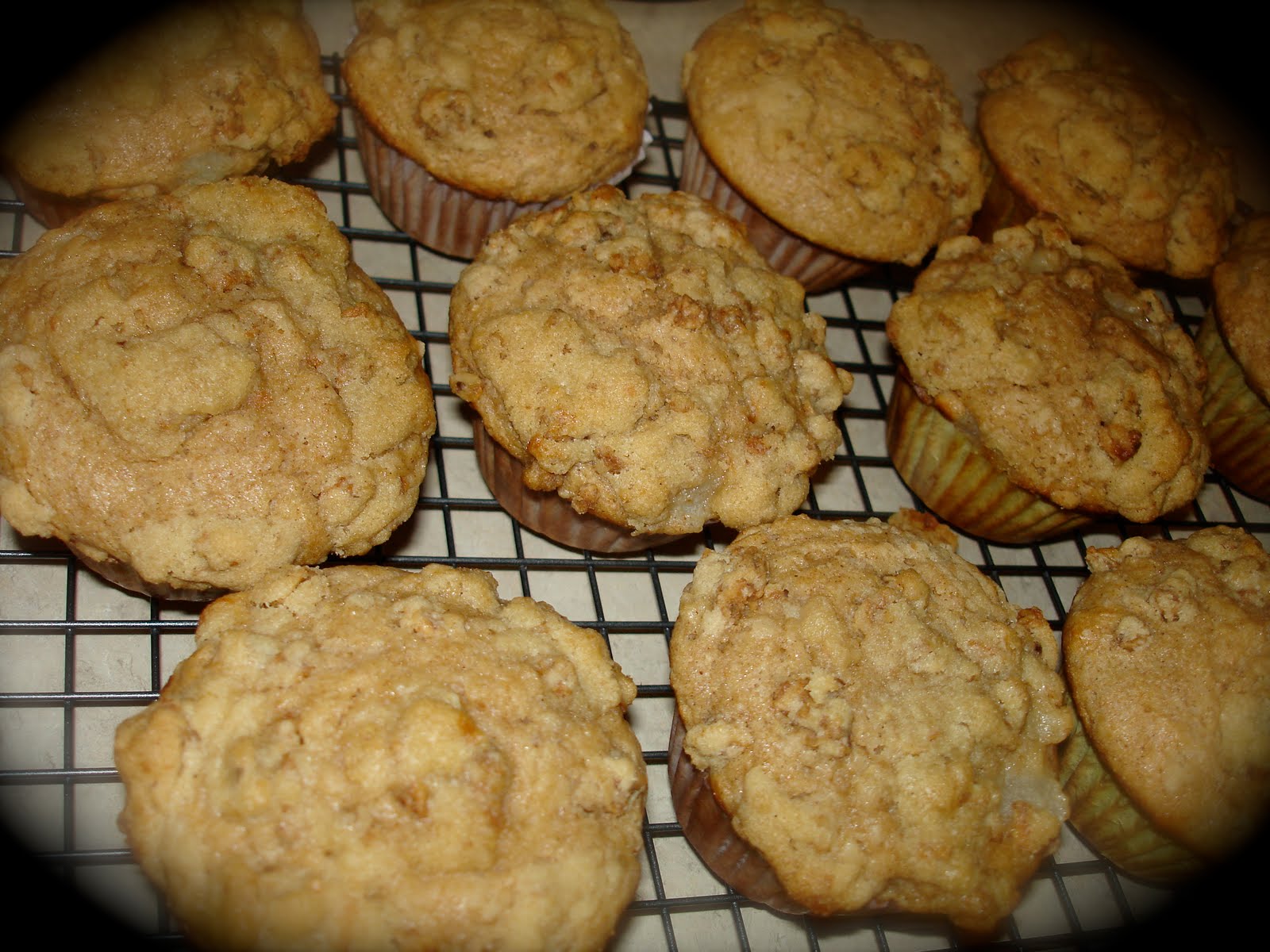 Baking For Boys Whole Wheat Pear Granola Muffins