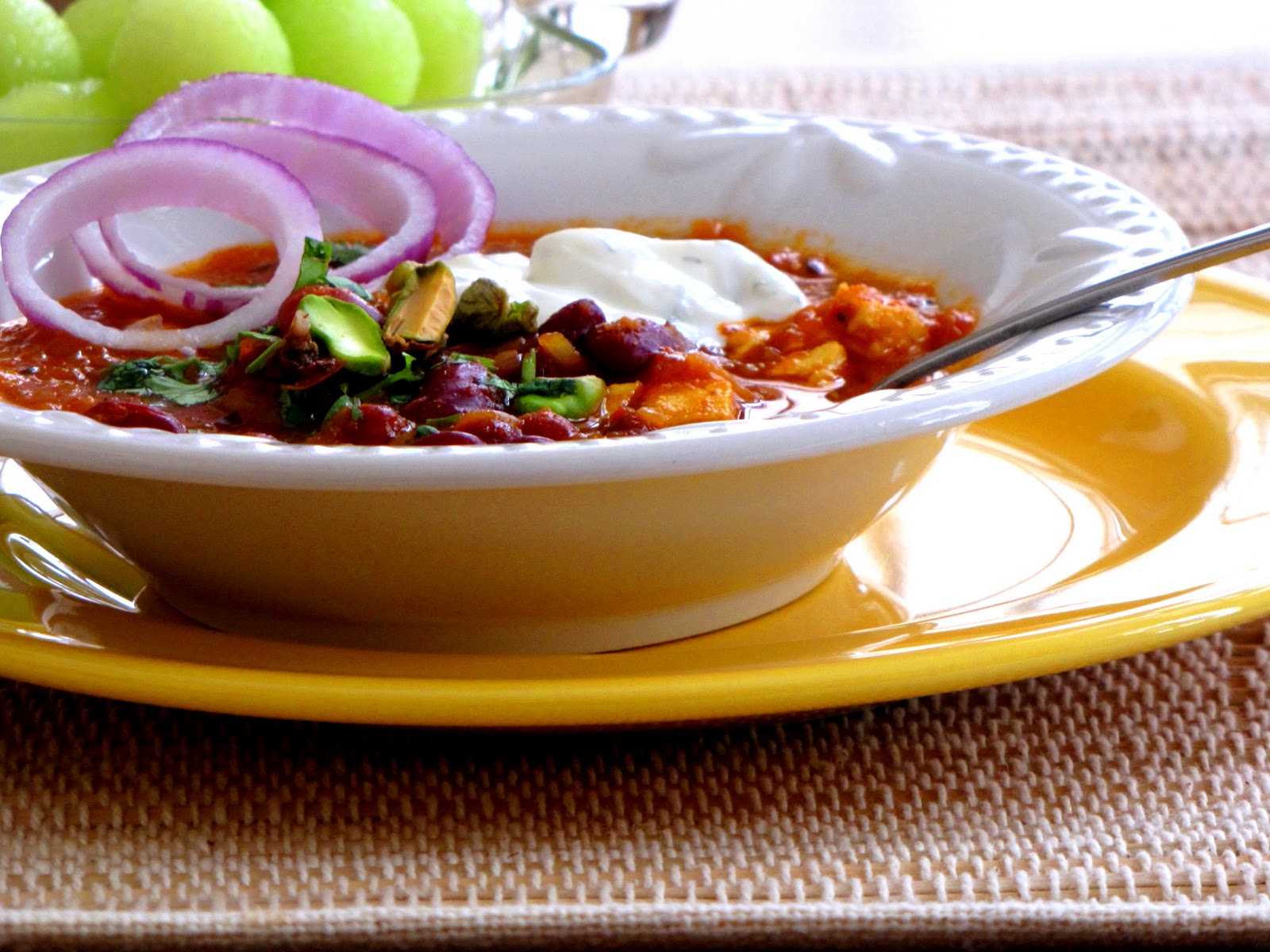 themustardseed...... Rajmah chawal (Kidney beans and rice)