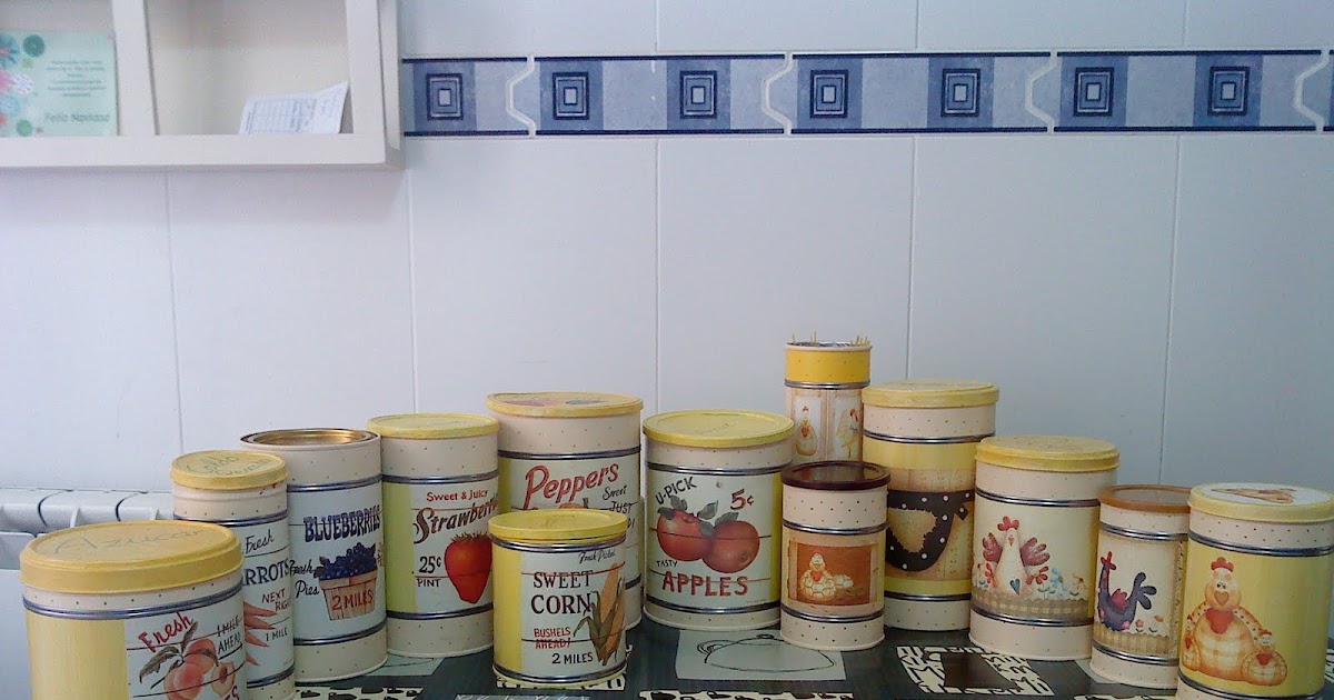 La caja de Pandora: Botes de cocina terminados