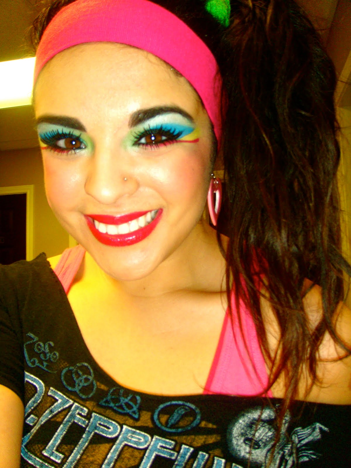 58 15 Minute 80s workout hair and makeup for ABS