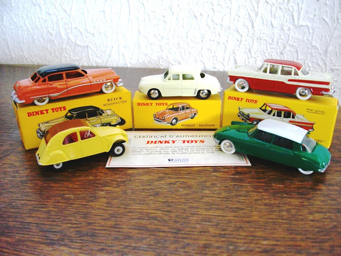 Dinky toys 5 modèles