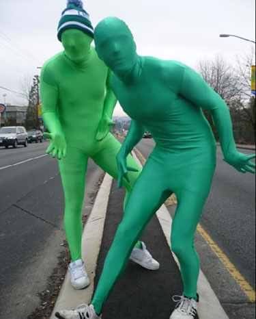 the green men