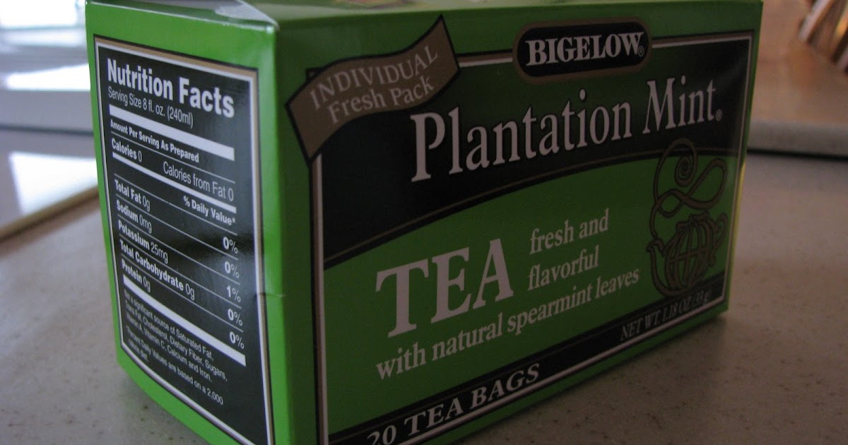 Drinkable Review Bigelow Plantation Mint Tea